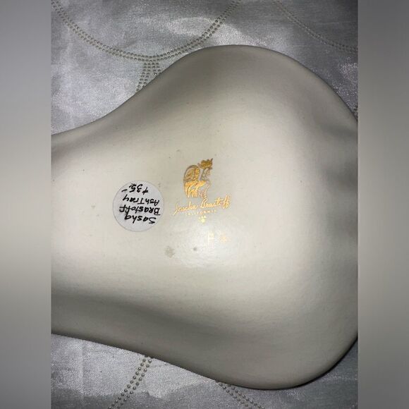 SASCHA B BRASTOFF MID-CENTURY‎ MCM ASHTRAY, DISH - ROOFTOPS - SIGNED - Picture 10 of 14